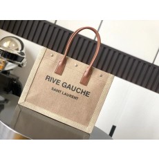 세인트로랑 YSL Rive Gauche 리브고쉬 토트백 (베이지)