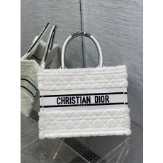 디올 DIOR 레이디 미듐 토트 백